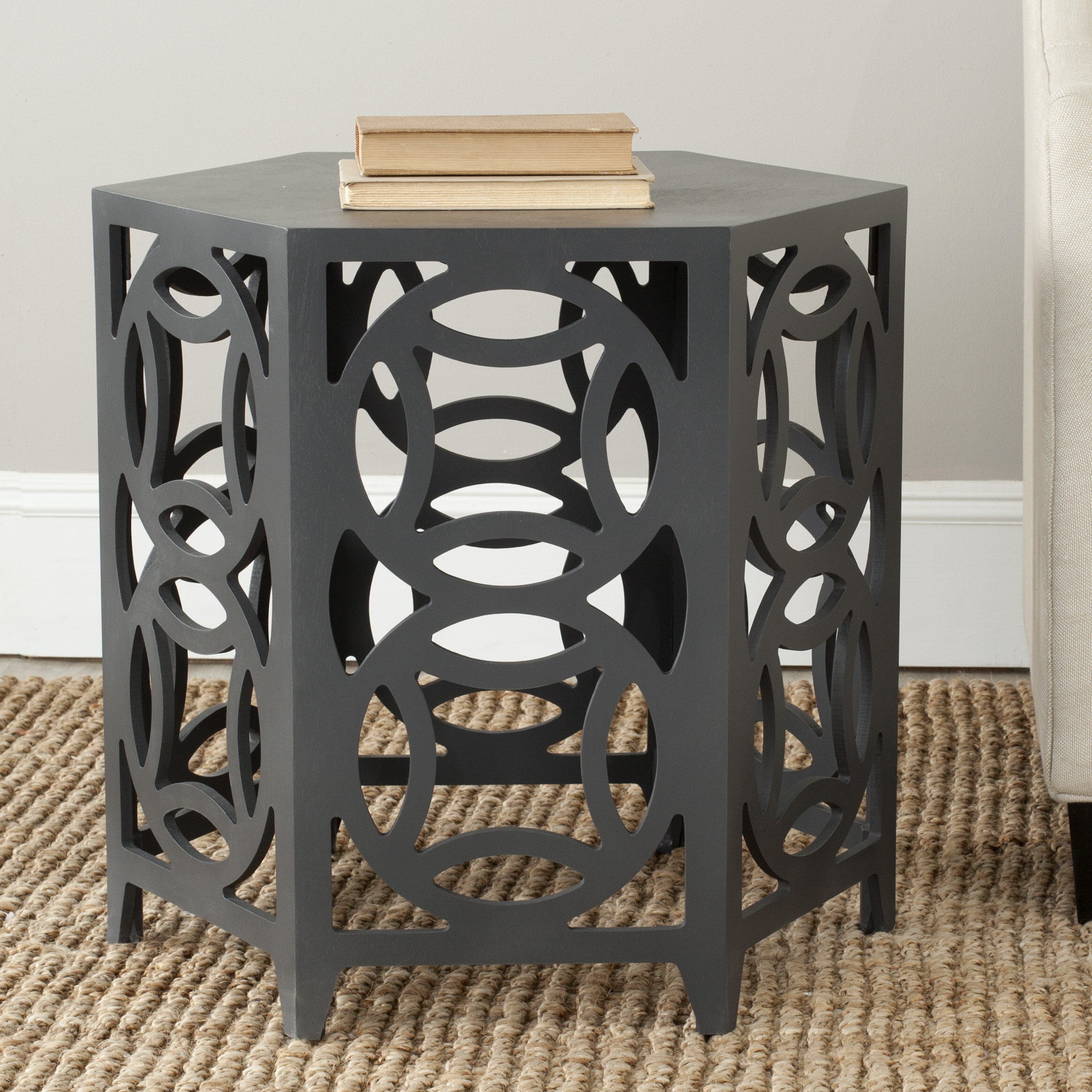 World Menagerie Heidi Block End Table Reviews Wayfair