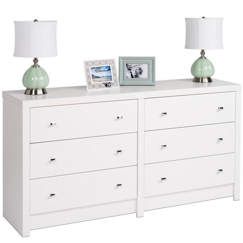 Ebern Designs Tidworth 6 Drawer Double Dresser Reviews Wayfair