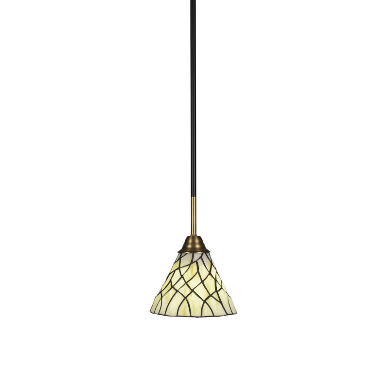 Fleur De Lis Living Sloat 1 Light Single Bell Pendant Wayfair
