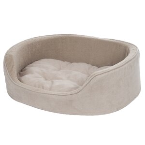 Microsuede Pet Bolster with Zippered Closure