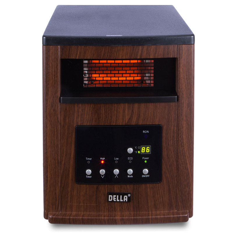 Della Cabinet 1500 Watt Electric Infrared Cabinet Heater With Automatic Thermostat Reviews Wayfair