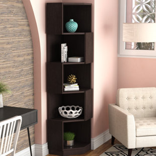 Corner Furniture You Ll Love Wayfair Courtdale Corner Bookcase