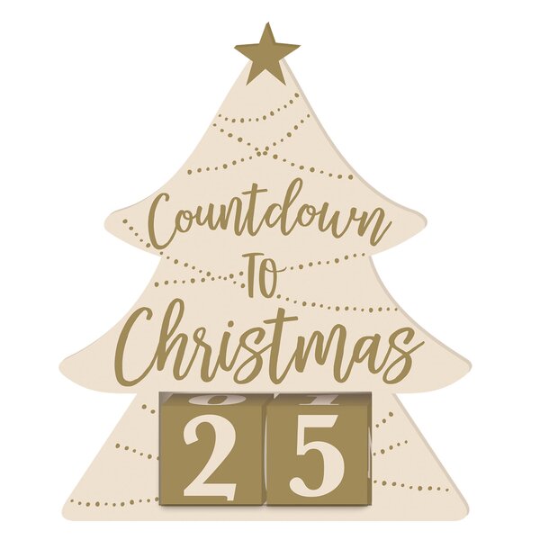 Countdown to Christmas Sign | Birch Lane