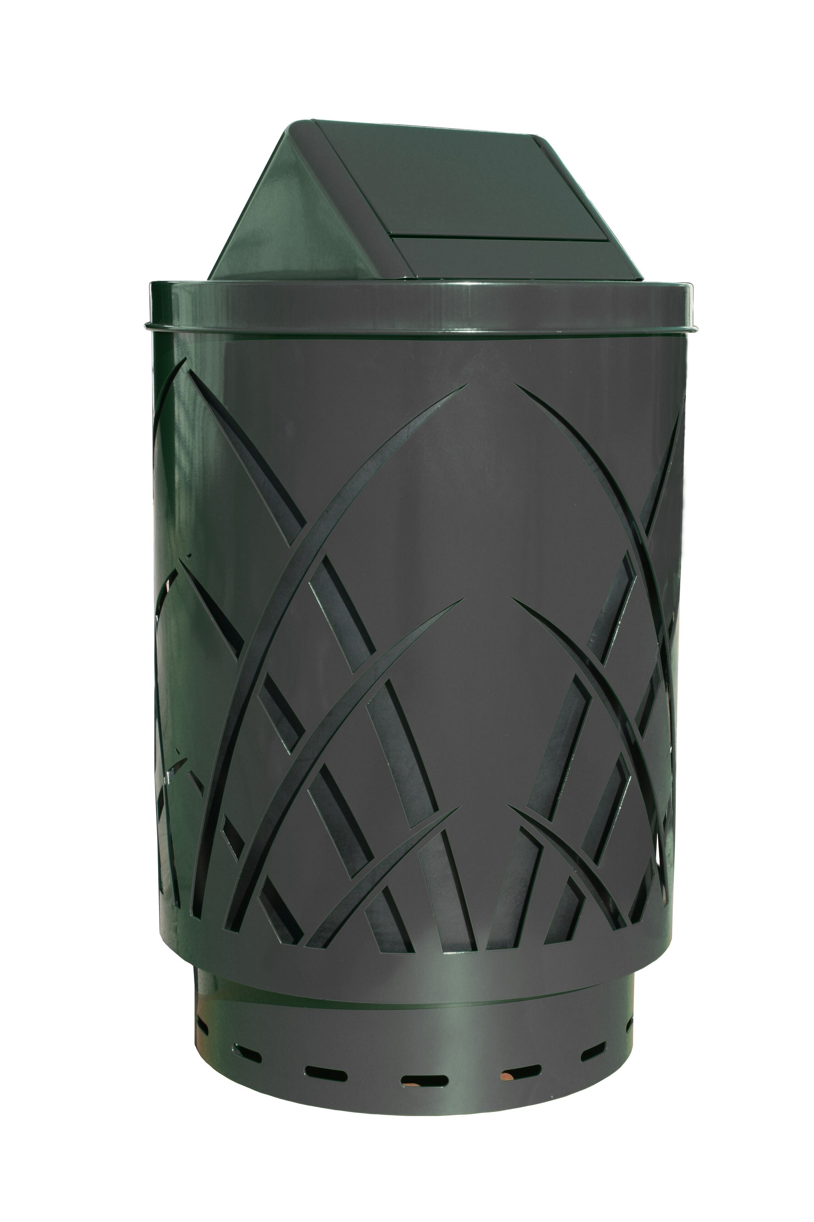 Witt Covington Receptacle 40 Gallon Trash Can Wayfair