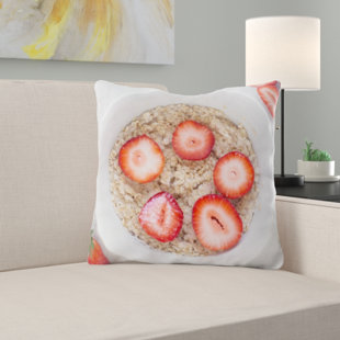 berry throw pillow