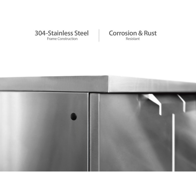Newage Products Stainless Steel 3 Piece Modular Outdoor Kitchen
