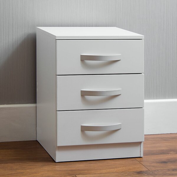 Bedroom Furniture Furniture 4 2 Drawer Chest White Glossy