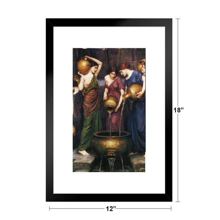 John William Waterhouse The Danaids Fine Art Poster 12x18 inch John William Waterhouse The Danaids Fine Art Poster 12x18 inch