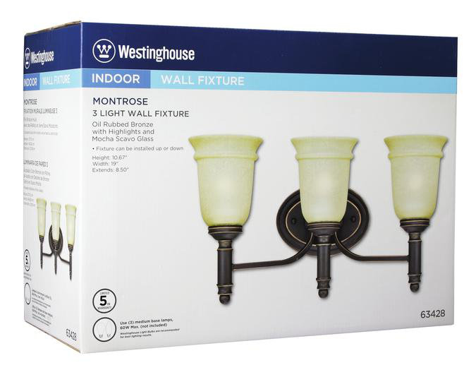 Westinghouse Lighting 3 Light Armed Sconce Wayfair 3 Light Armed Sconce