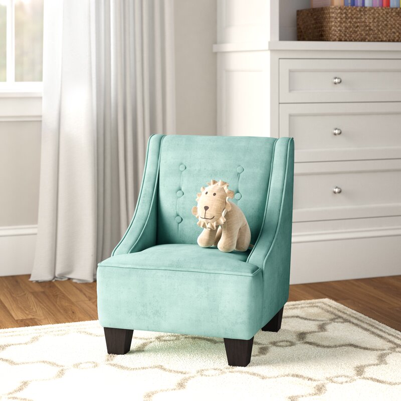 kids velvet chair