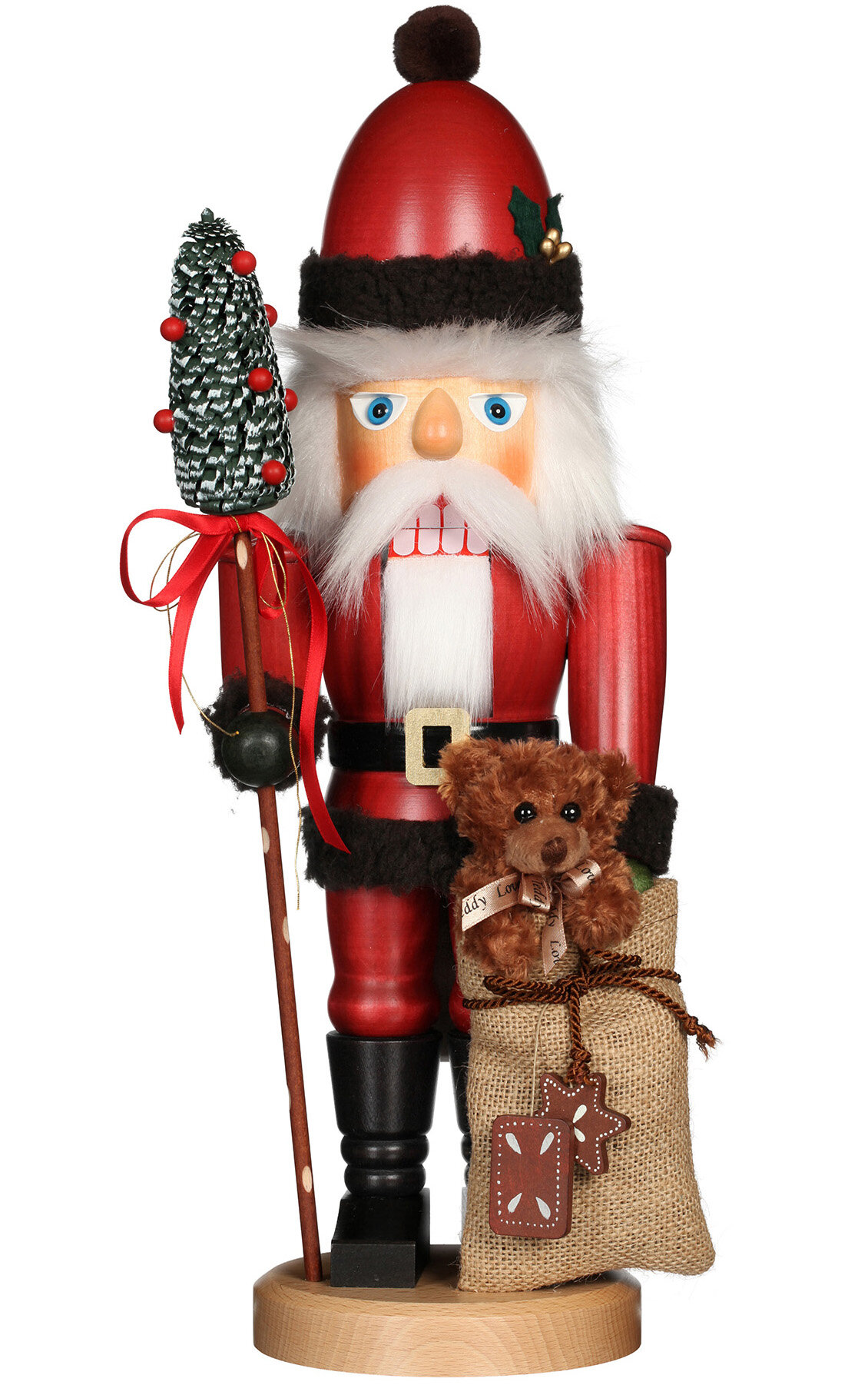 black santa nutcracker