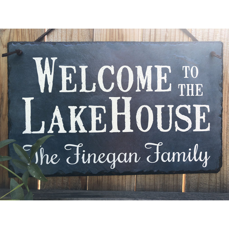 Sassysquirrelink Welcome To The Lake House Wall Decor Reviews