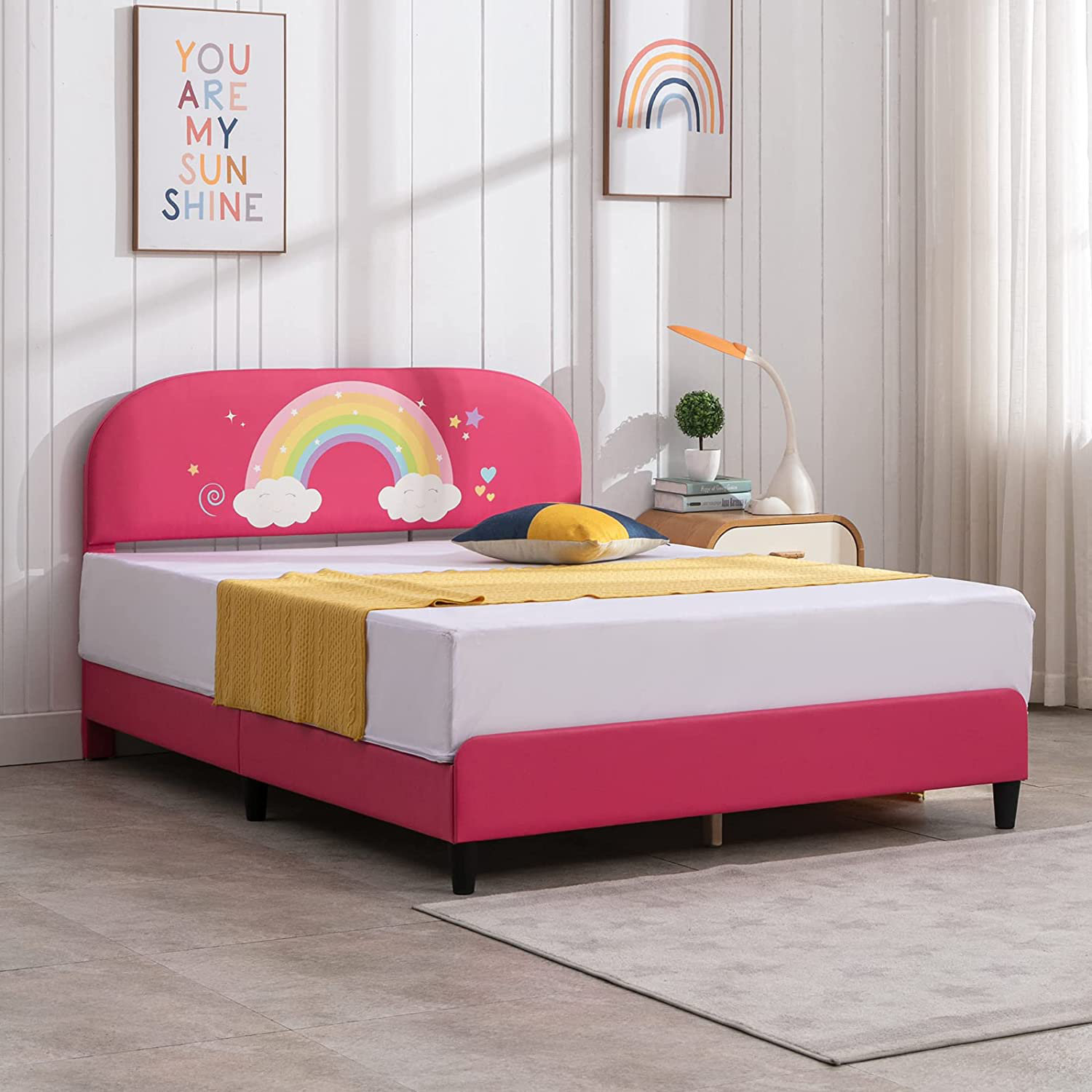 Zoomie Kids Sutphen Upholstered Bed | Wayfair