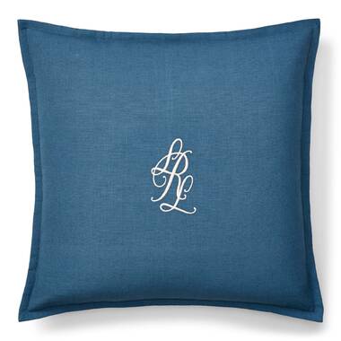 ralph lauren blue throw pillows