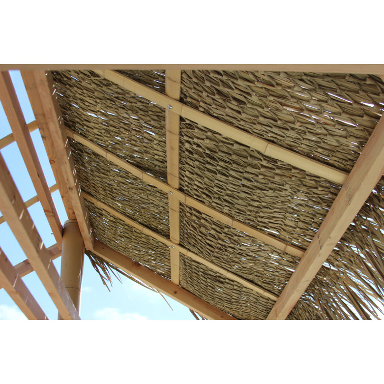 Backyard X Scapes Mexican Palm Thatch Runner Roll Reviews Wayfair