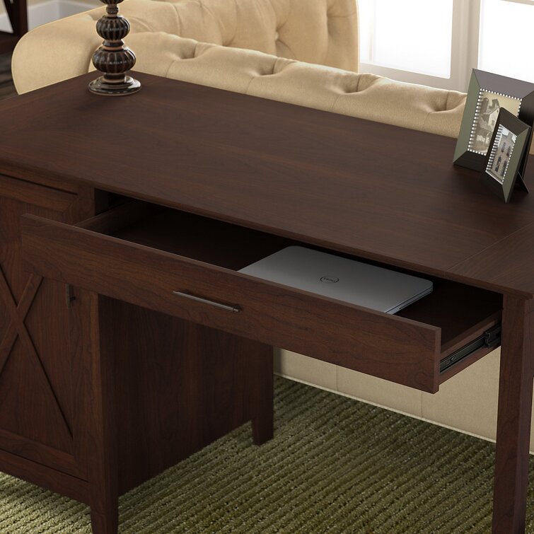 Brown SHIPS FREE HOME ESSENTIALS & BEYOND Folding Desk With Chalk Board Wood 