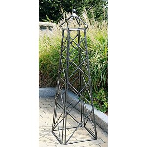 Lattice Steel Obelisk Trellis