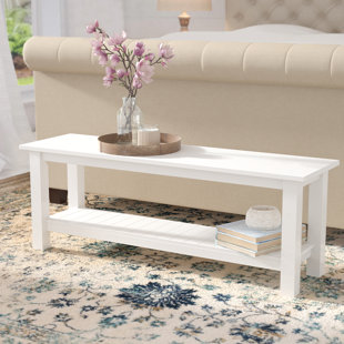 Go to store & view more images Gracie Oaks Urmee Wood Bench