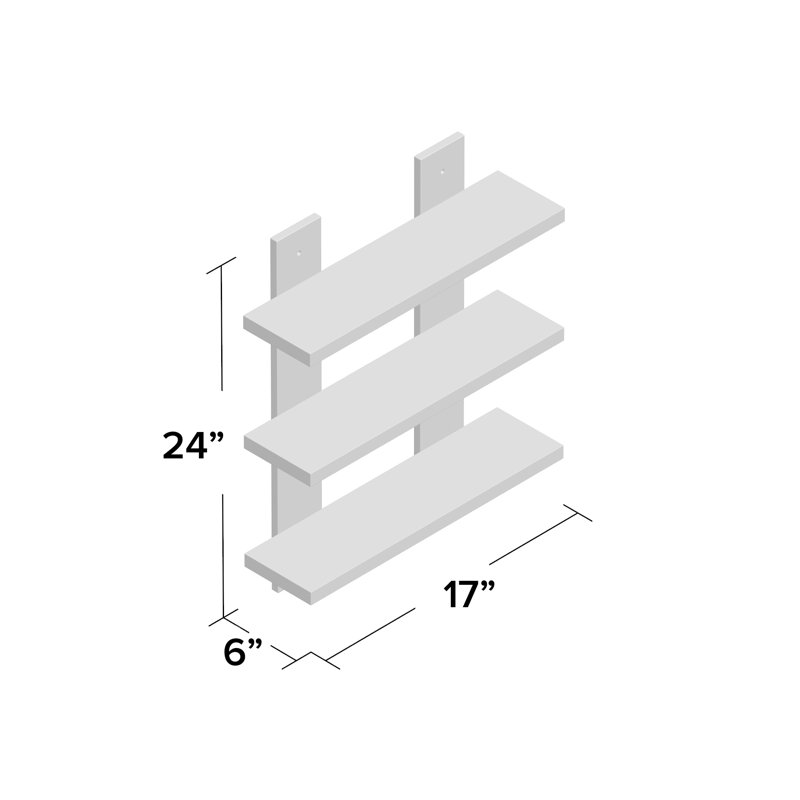 Latitude Run Floating Shelf & Reviews Wayfair