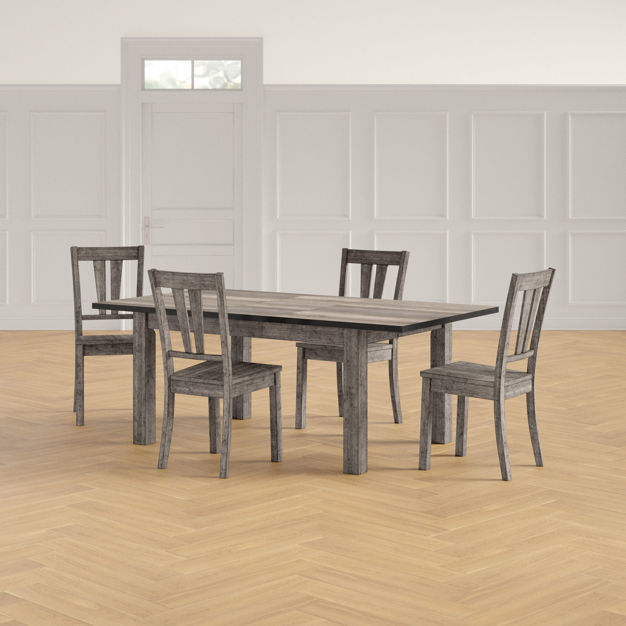 Solid Wood Kitchen Table Sets - WoodsInfo