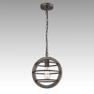 Go to store & view more images Aarush Vintage Industrial 1-Light Globe Pendant by 17 Stories