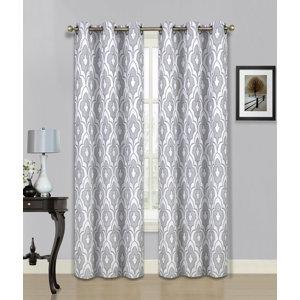 Gramercy Park Grommet Curtain Panels (Set of 2)