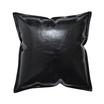 wayfair leather pillows