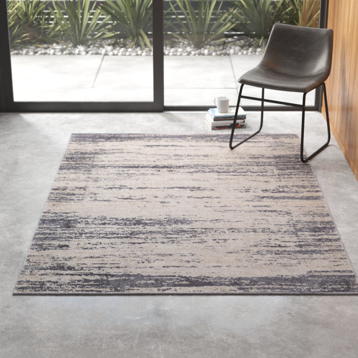 Bridgeton Distressed Modern Abstract Multicolor Area Rug