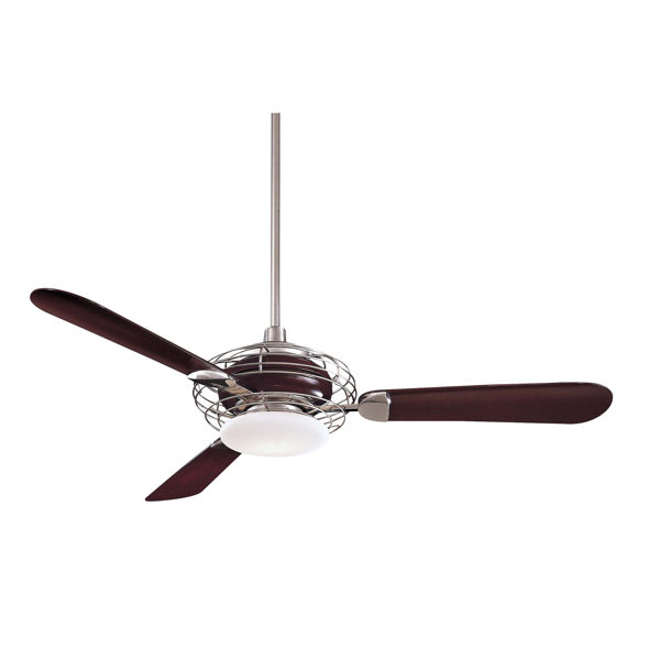 Minka Aire 52 Acero Retro 3 Blade Led Ceiling Fan Reviews Wayfair