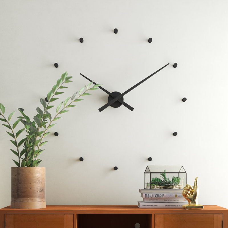 Langley Street Calvet Wall Clock Reviews Wayfair Calvet Wall Clock