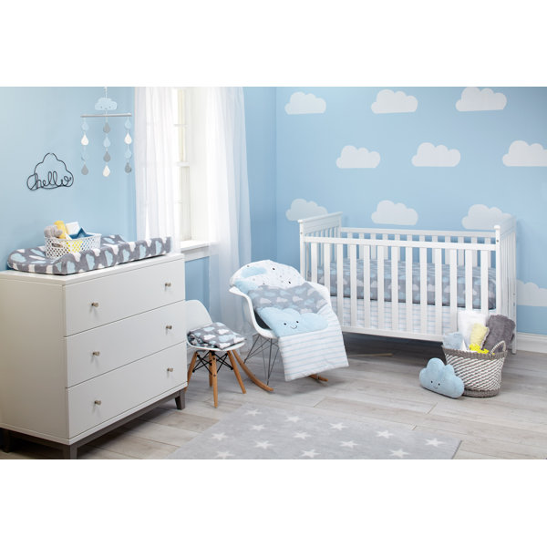 cloud cot bedding set
