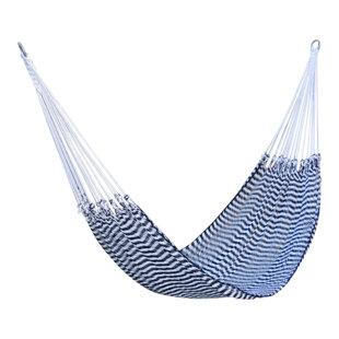 Go to store & view more images Rickard Handwoven Cocoon Double Tree Hammock by Breakwater Bay
