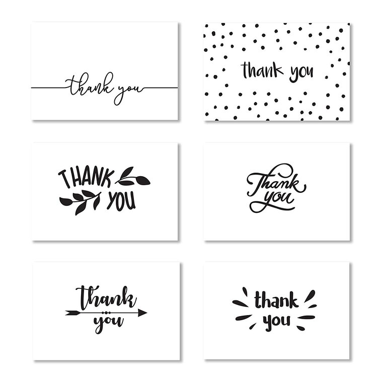 WHSmith Turquoise Keep Calm Thank You Cards With White Envelopes Pack of 8 