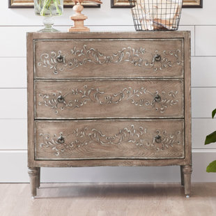 Rodney 3 Drawer Chest by Ophelia & Co.