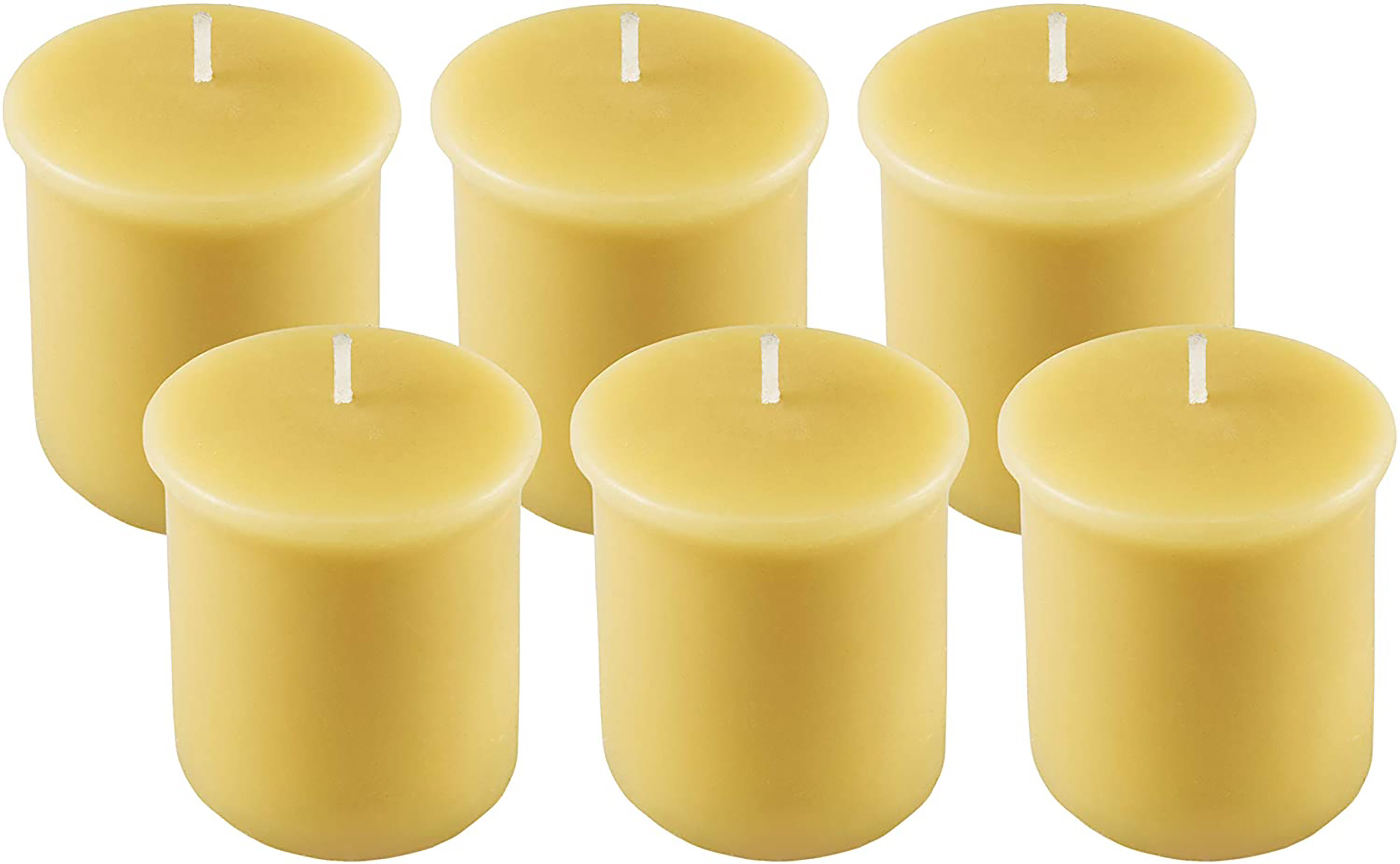 Handmade in Maryland Natural Wedding Clean Burning Bulk Beeswax Tea Light Candles 100% Pure Party Bees wax Tealight Favor