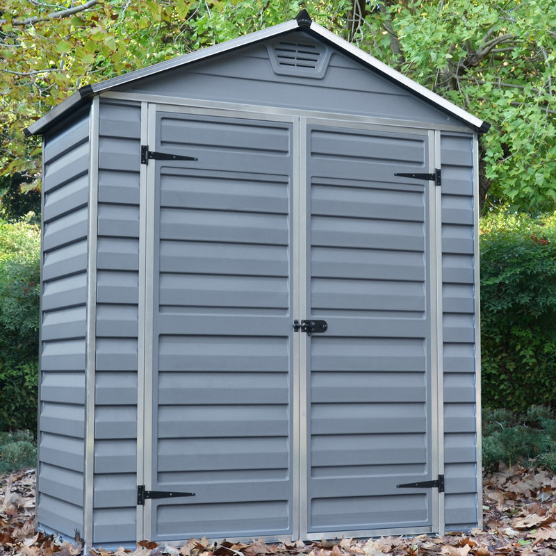 Palram SkyLight 6 Ft. W x 3 Ft. D Polycarbonate Storage ...