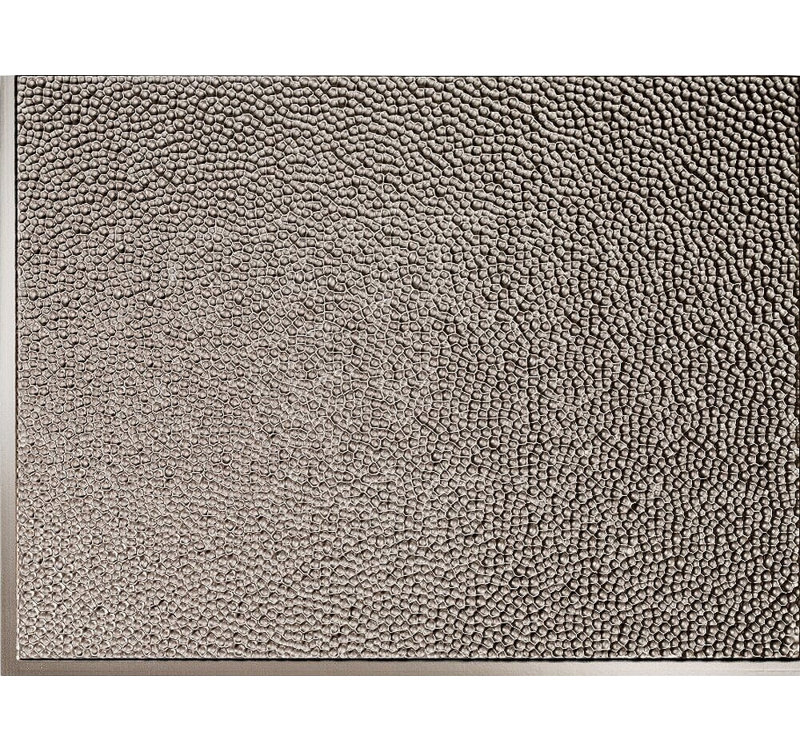 Mirroflex Strike Backsplash Wall Paneling 18 X 24 Field Tile In Strike Backsplash Wall Paneling 18 X 24 Field Tile In Brushed Nickel