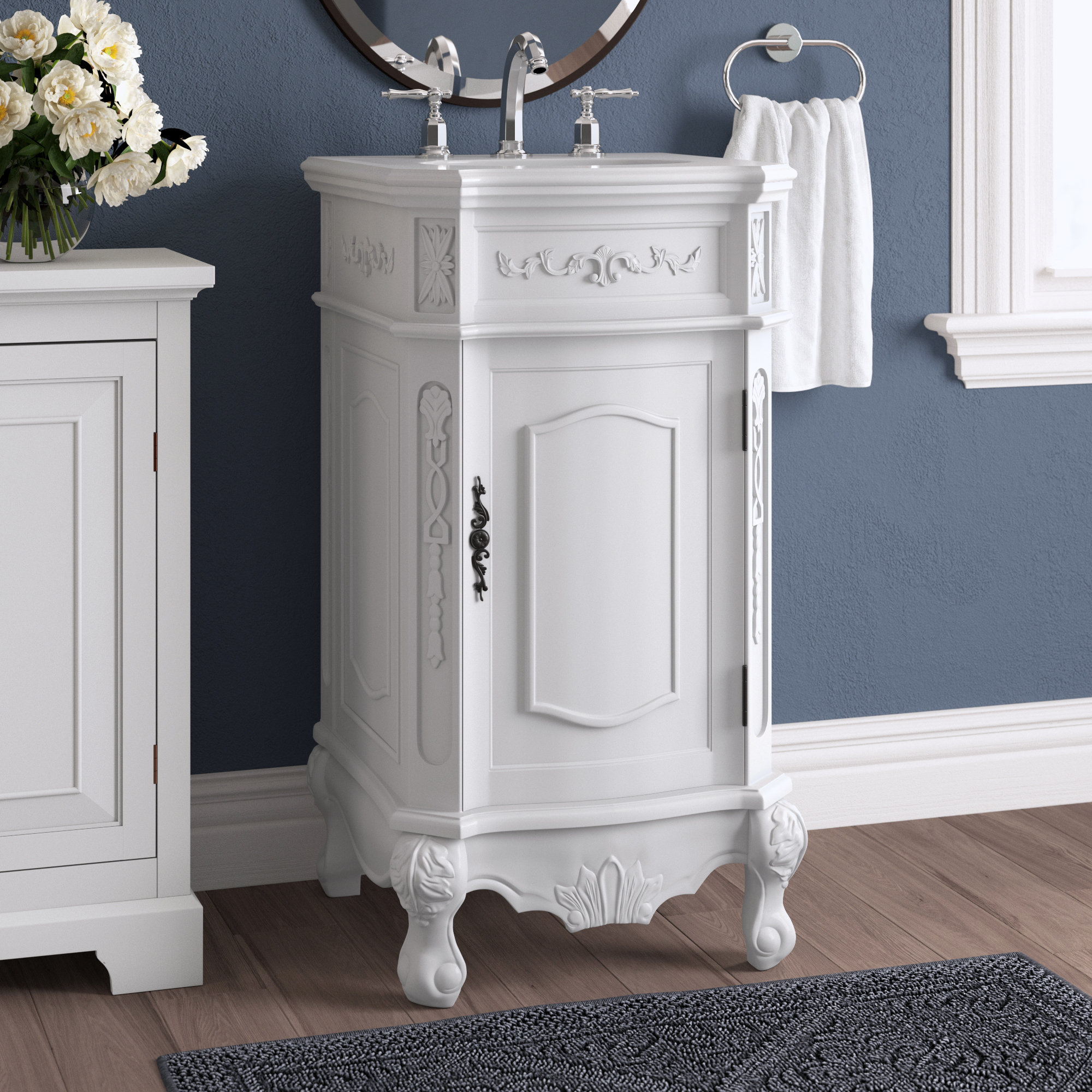 Elegant Lighting Danville 19" Single Bathroom Vanity Set & Reviews