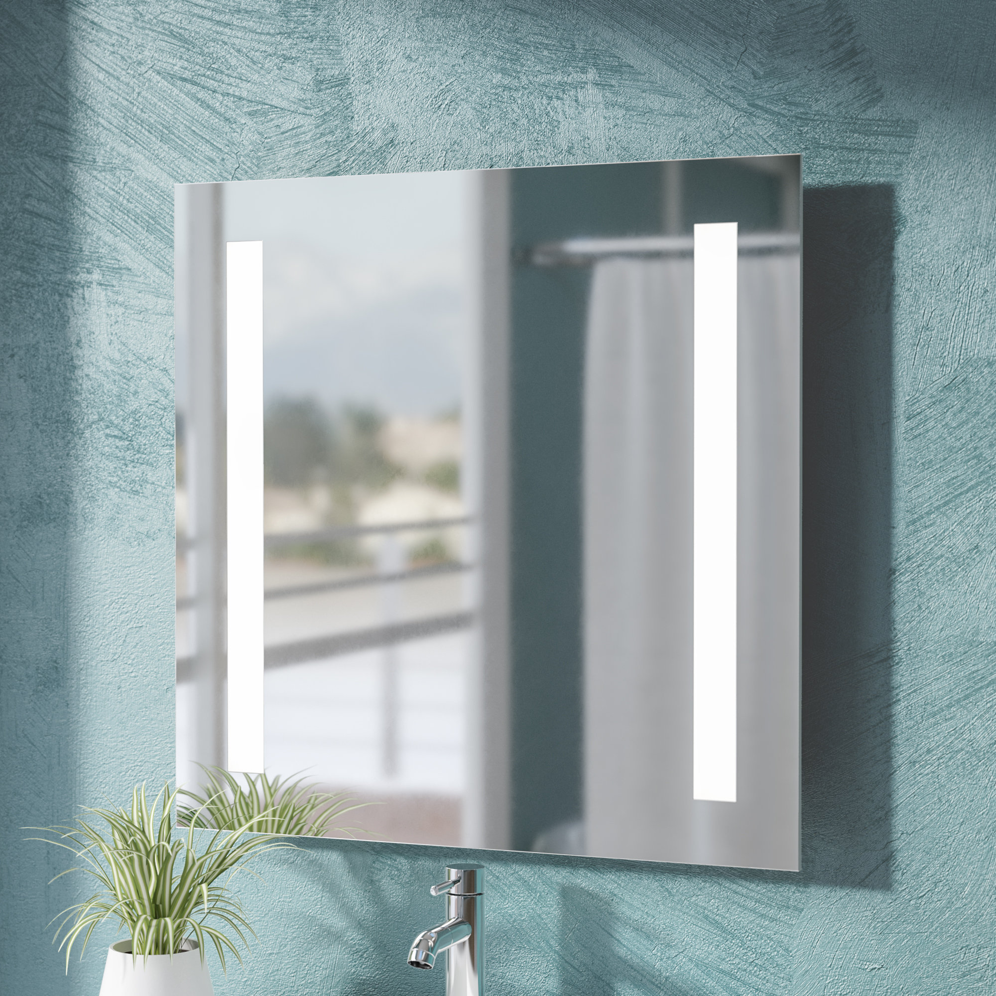 Wade Logan Argos Modern Bathroom Vanity Mirror Reviews Wayfair