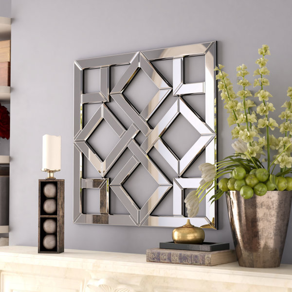 Mercer41 Square Wall Mirror & Reviews | Wayfair