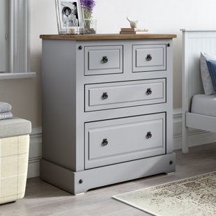 Corona Grey Bedroom Furniture Wayfair Co Uk Corona Lecompte 4 Drawer Chest Of Drawers