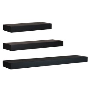 Rectangle 3 Piece Wall Shelf Set