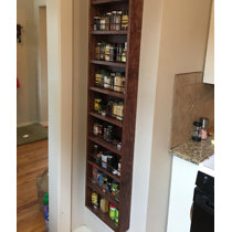 Door Mounted Pantry Spice Rack | Wayfair