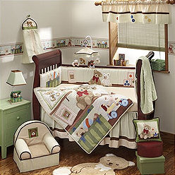 teddy bear crib sheets