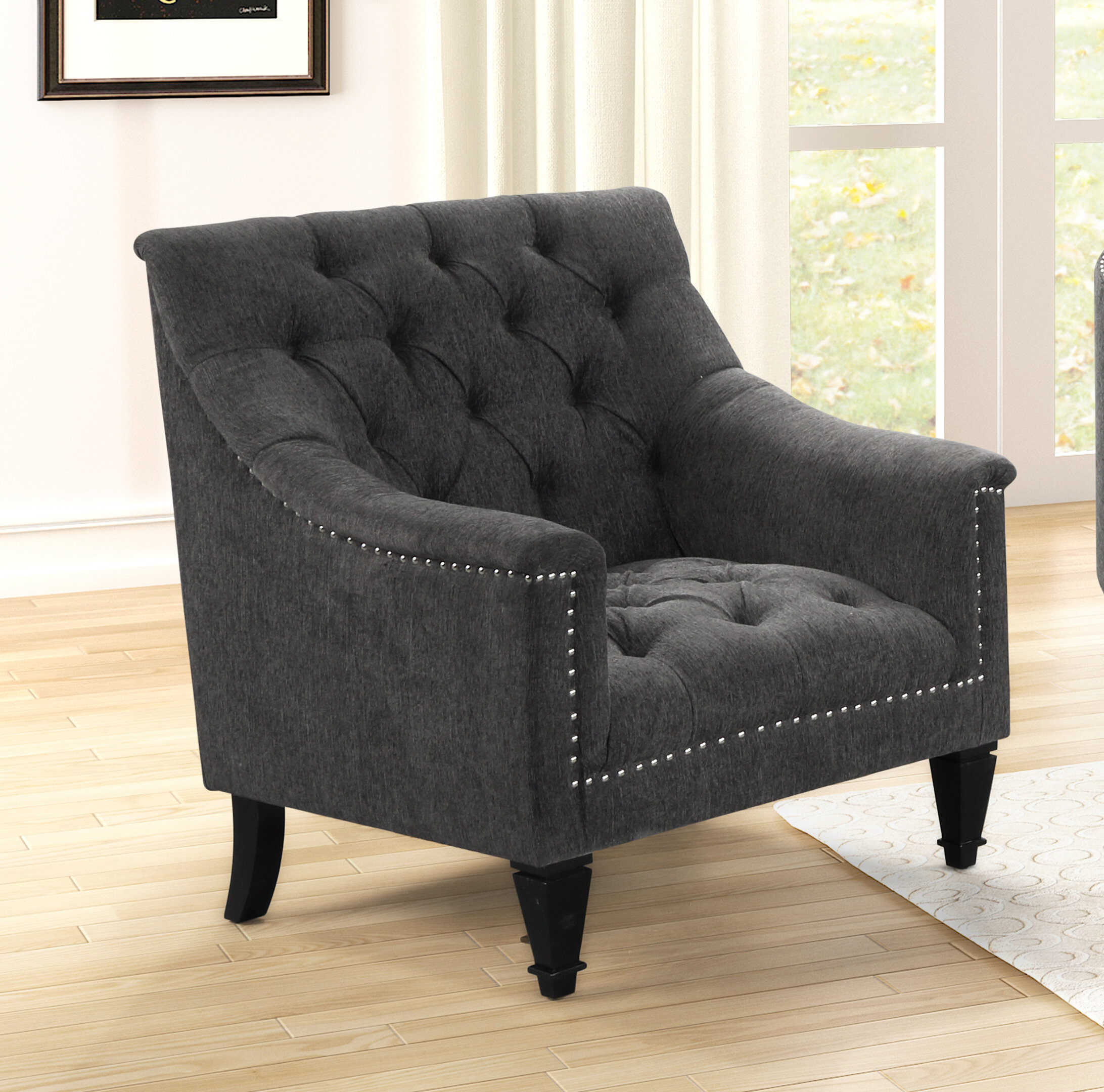 One Allium Way Friedlander Royal Armchair Wayfair