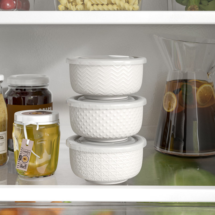 Prep & Savour Matamoras 3 Container Food Storage Set ...