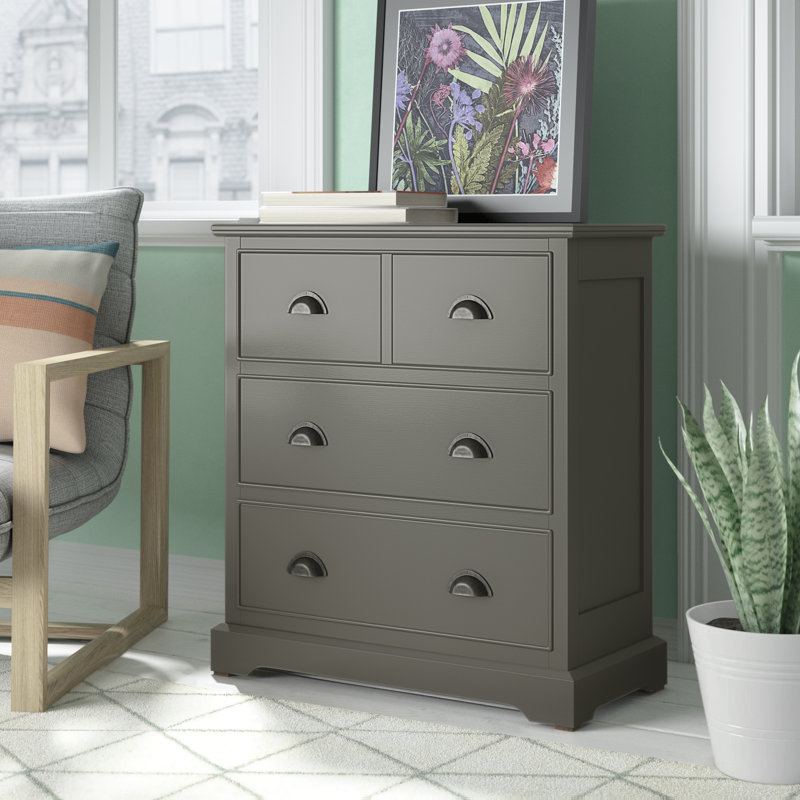 House Of Hampton Adkins 4 Drawer Chest Reviews Wayfair Co Uk
