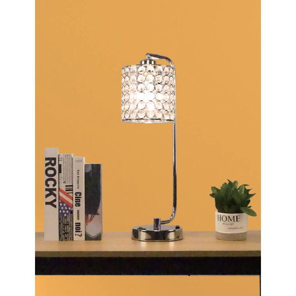 silver desk lamp