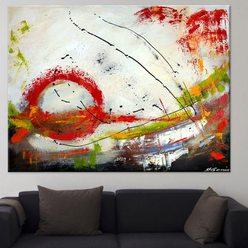 Clicart Intense By Carole St Germain Painting Print On Canvas