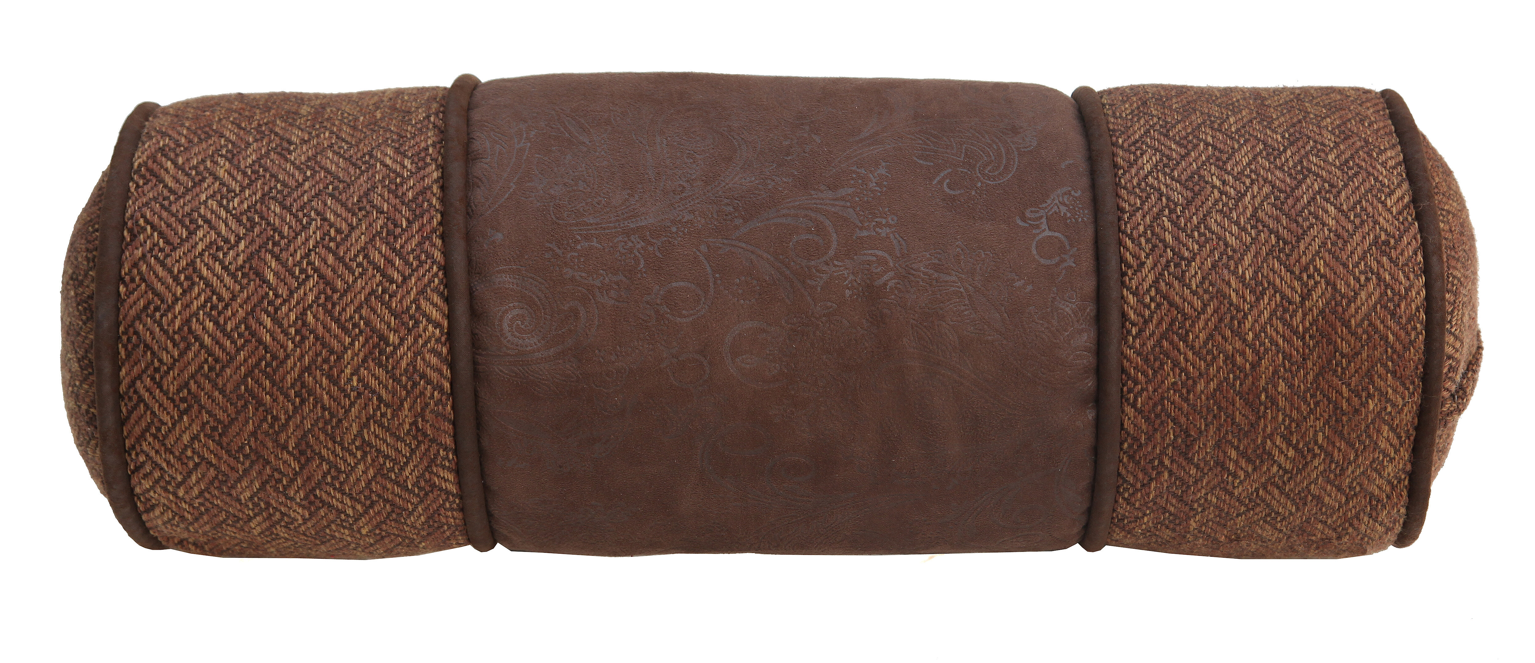 leather bolster pillow